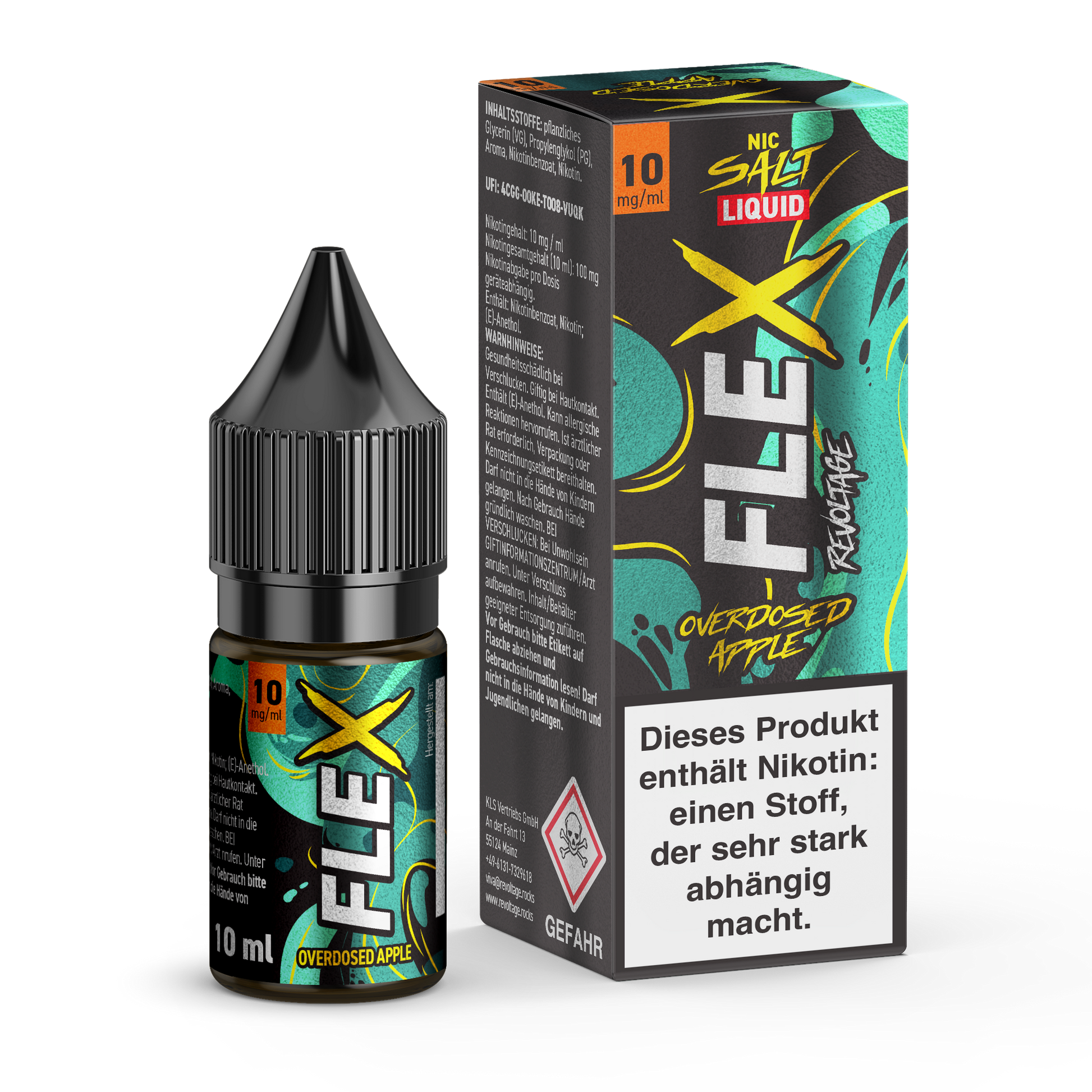 Revoltage FLEX Overdosed E-Liquid Serie - revoltage.rocks