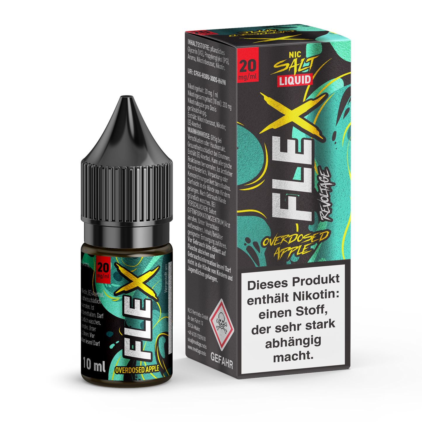 Revoltage FLEX Overdosed E-Liquid Serie - revoltage.rocks
