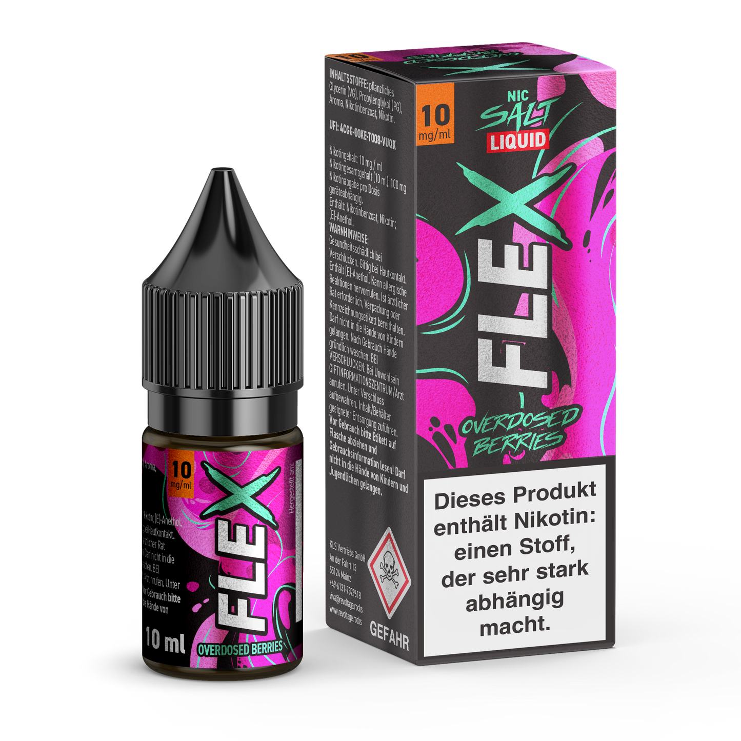 Revoltage FLEX Overdosed E-Liquid Serie - revoltage.rocks