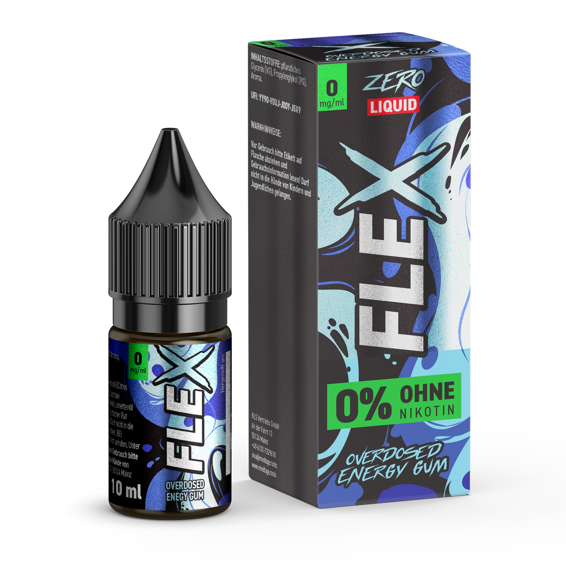 Revoltage FLEX Overdosed E-Liquid Serie - revoltage.rocks