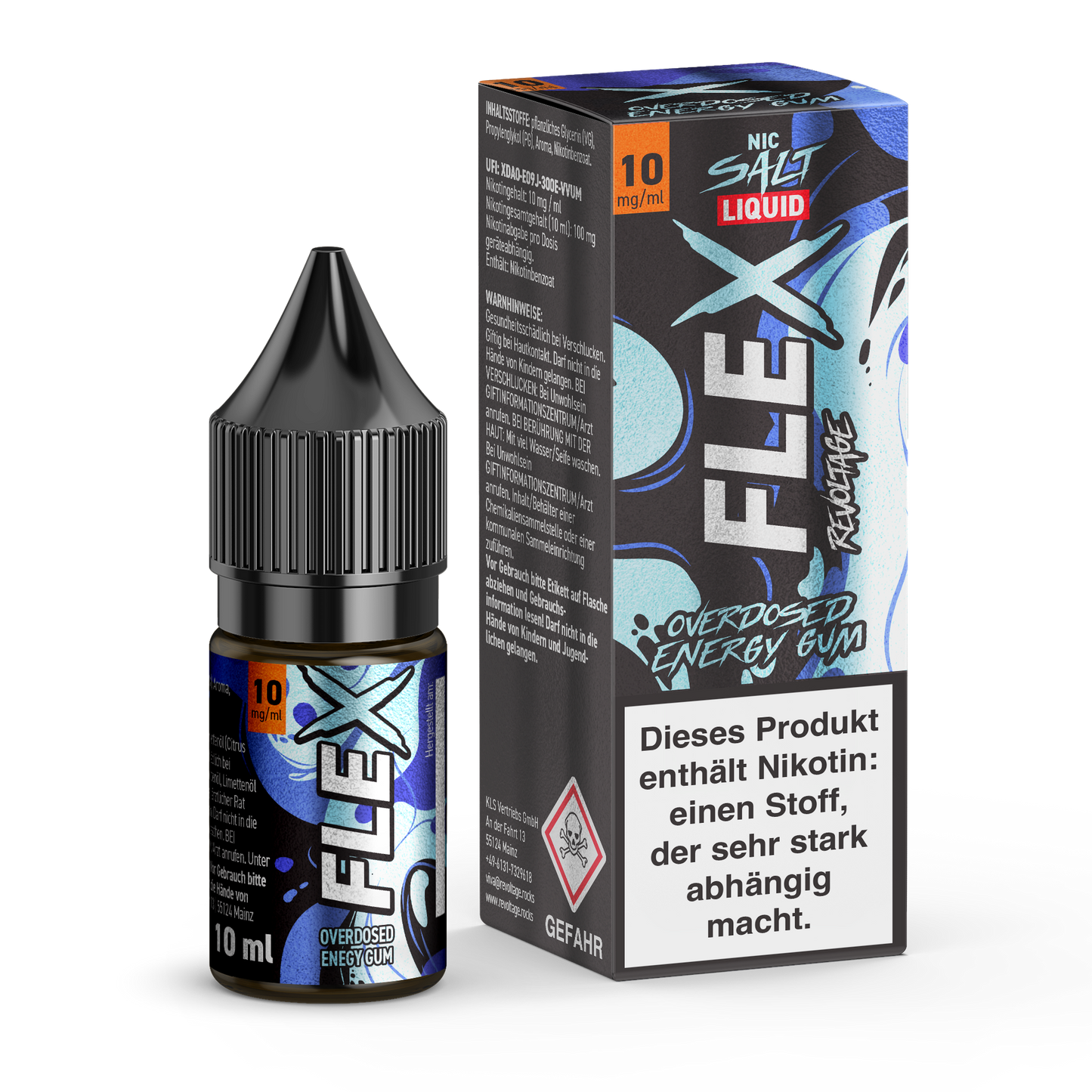 Revoltage FLEX Overdosed E-Liquid Serie - revoltage.rocks