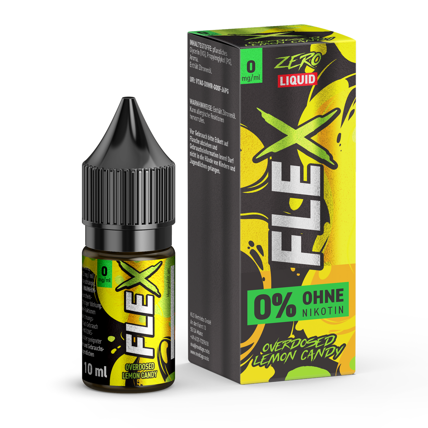 Revoltage FLEX Overdosed E-Liquid Serie - revoltage.rocks