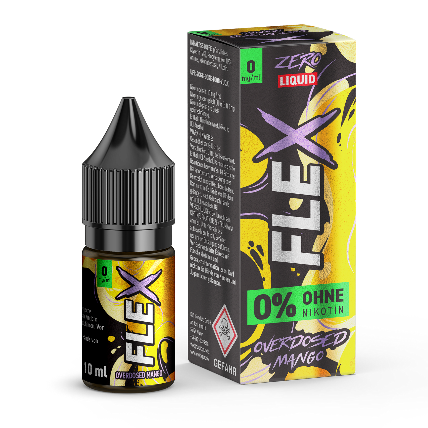 Revoltage FLEX Overdosed E-Liquid Serie - revoltage.rocks