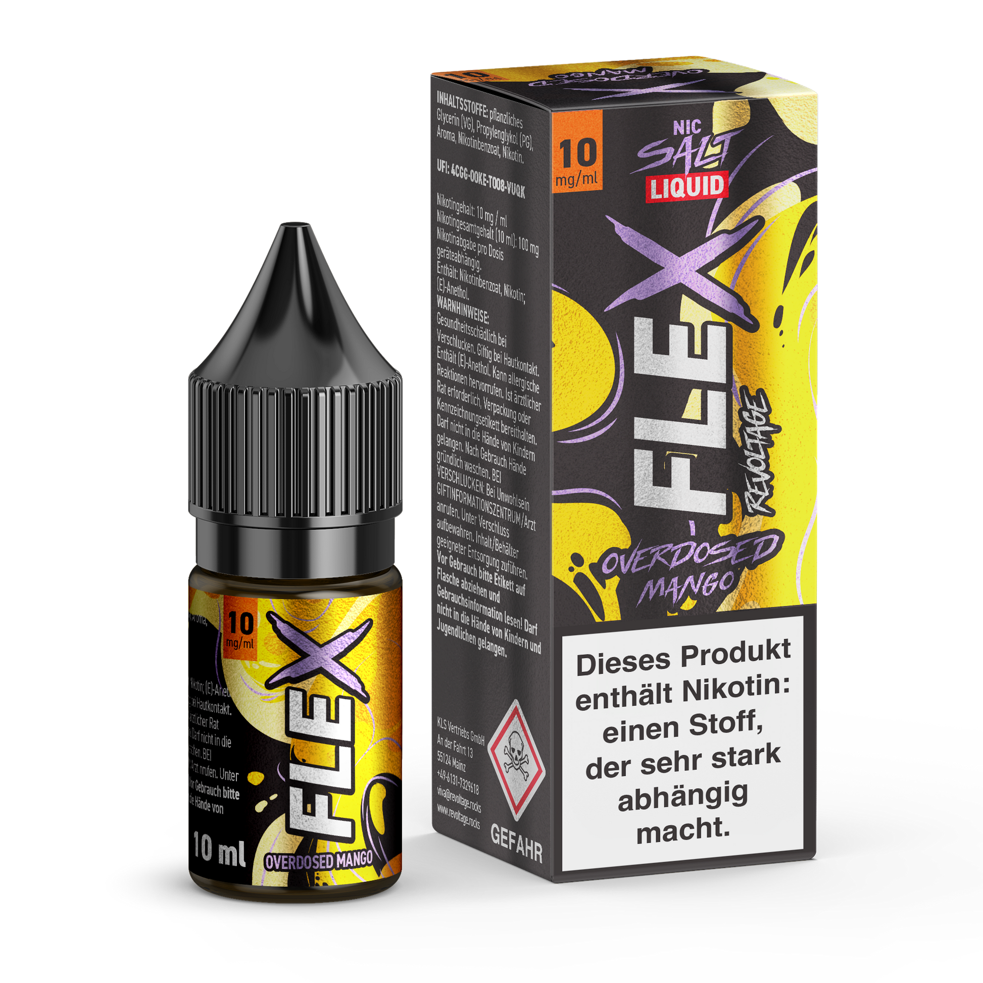 Revoltage FLEX Overdosed E-Liquid Serie - revoltage.rocks