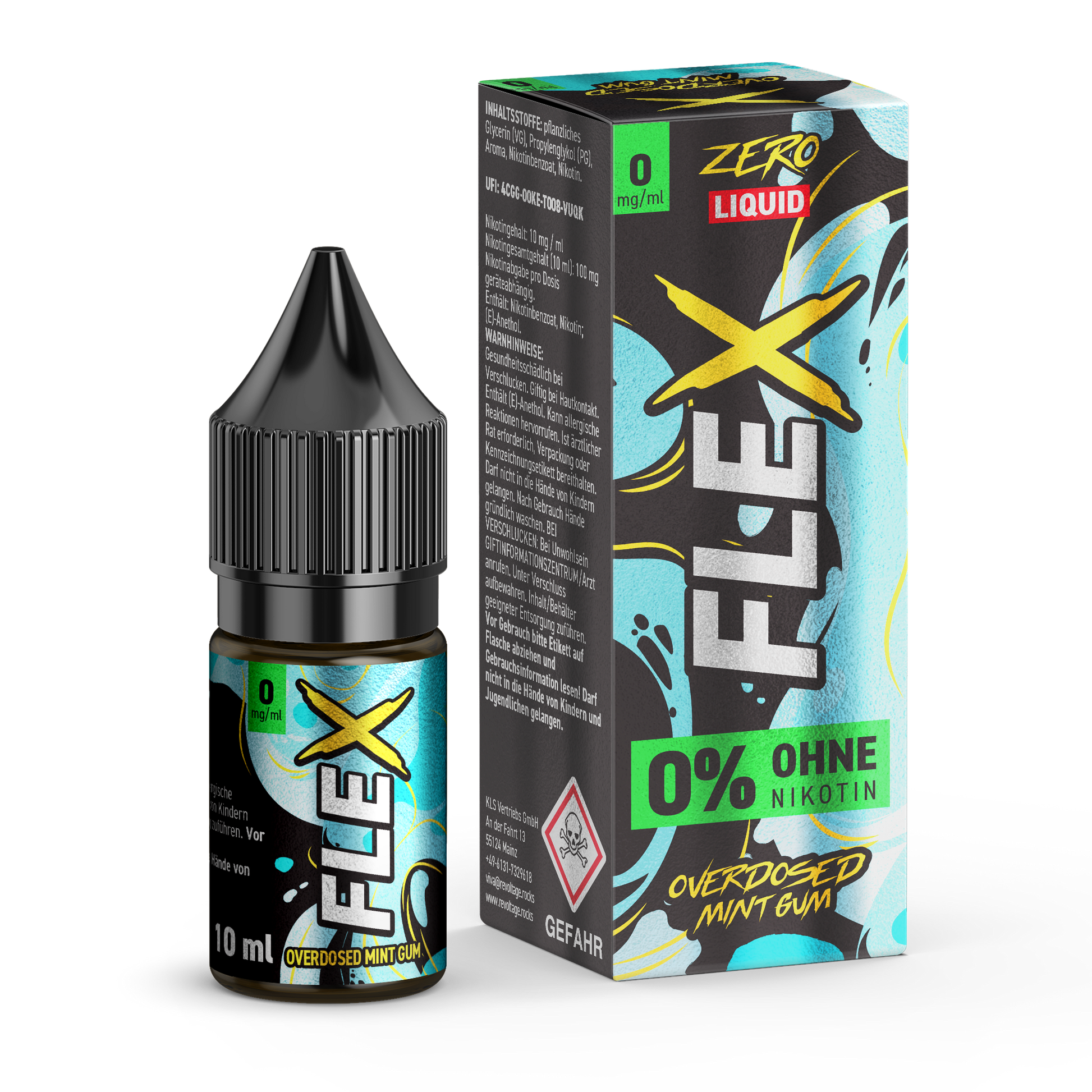 Revoltage FLEX Overdosed E-Liquid Serie - revoltage.rocks