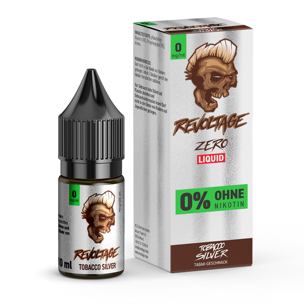 Tobacco E-Liquid Serie 10 ml Silver