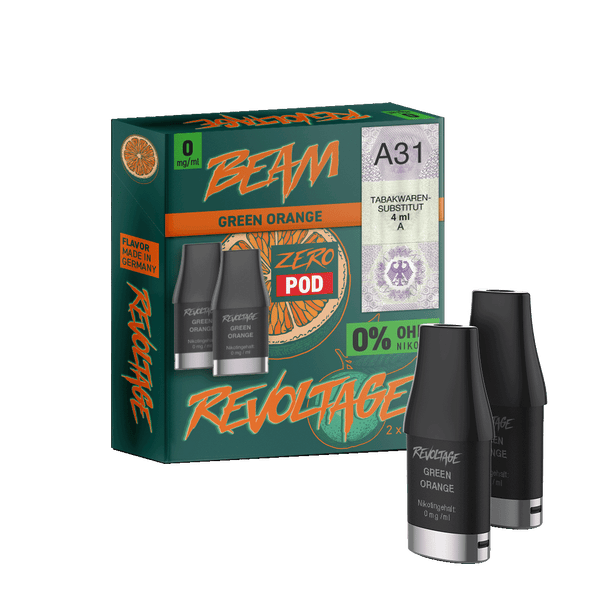 Beam Pod 2ml Serie (Inhalt 2 Stück) Green Orange