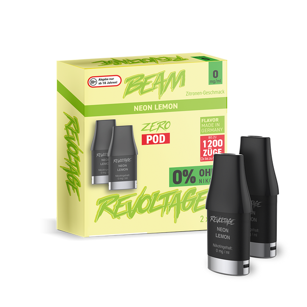 Beam Pod 2ml Serie (Inhalt 2 Stück) Neon Lemon