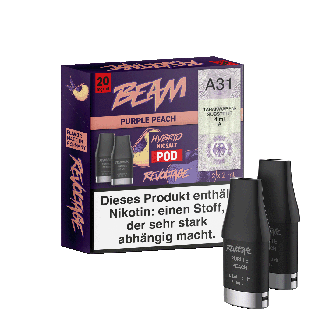 Revoltage Beam Pod 2ml Serie (Inhalt 2 Stück) - revoltage.rocks