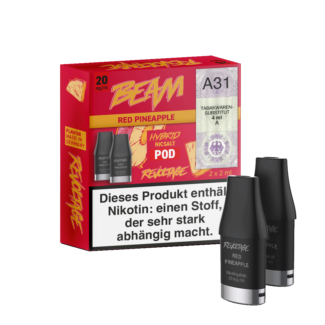 Revoltage Beam Pod 2ml Serie (Inhalt 2 Stück) - revoltage.rocks