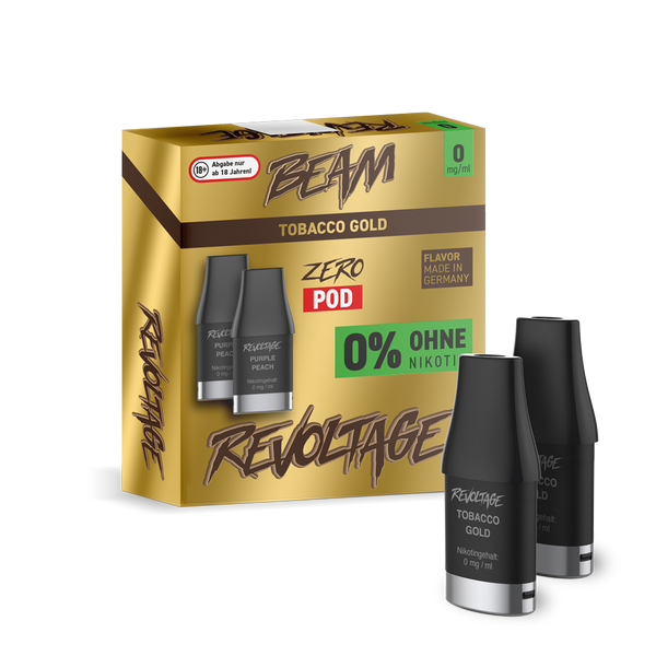 Beam Pod 2ml Serie (Inhalt 2 Stück) Tobacco Gold