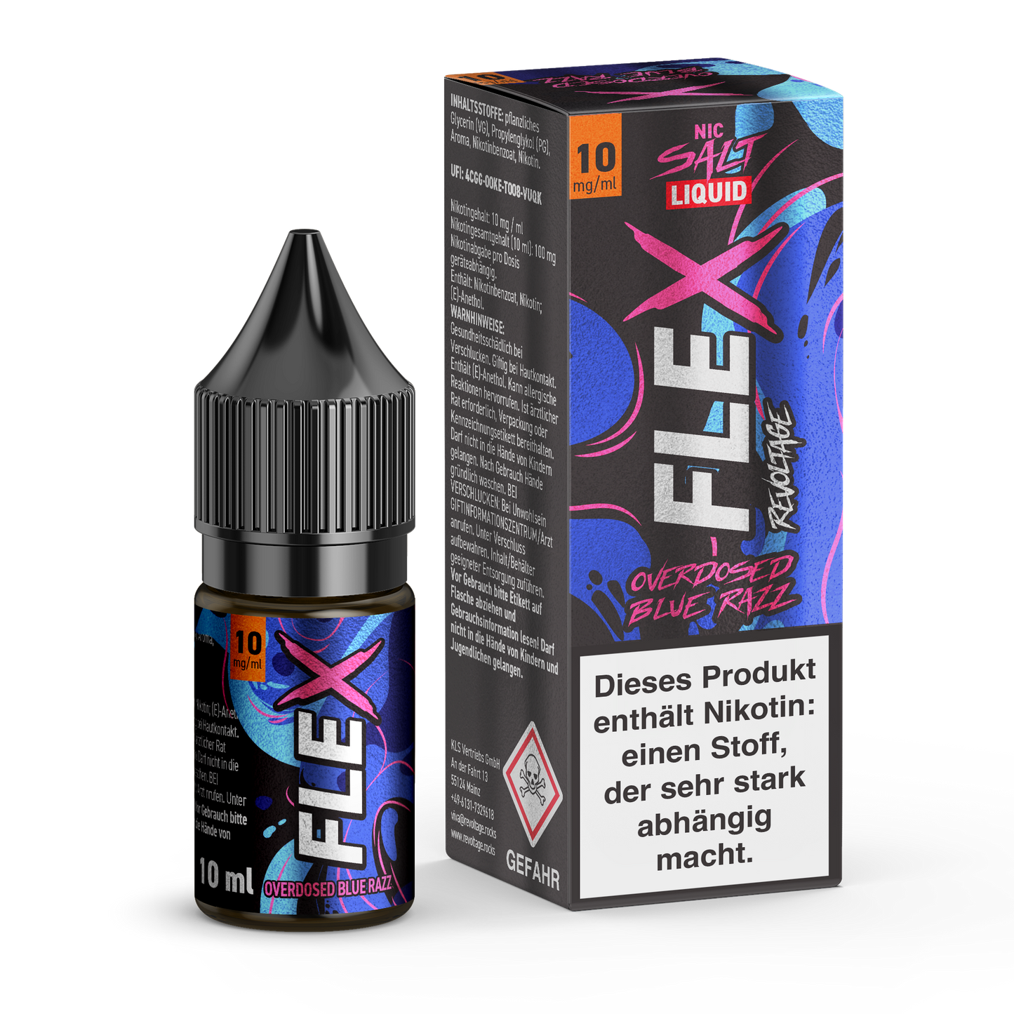 Revoltage FLEX Overdosed E-Liquid Serie - revoltage.rocks