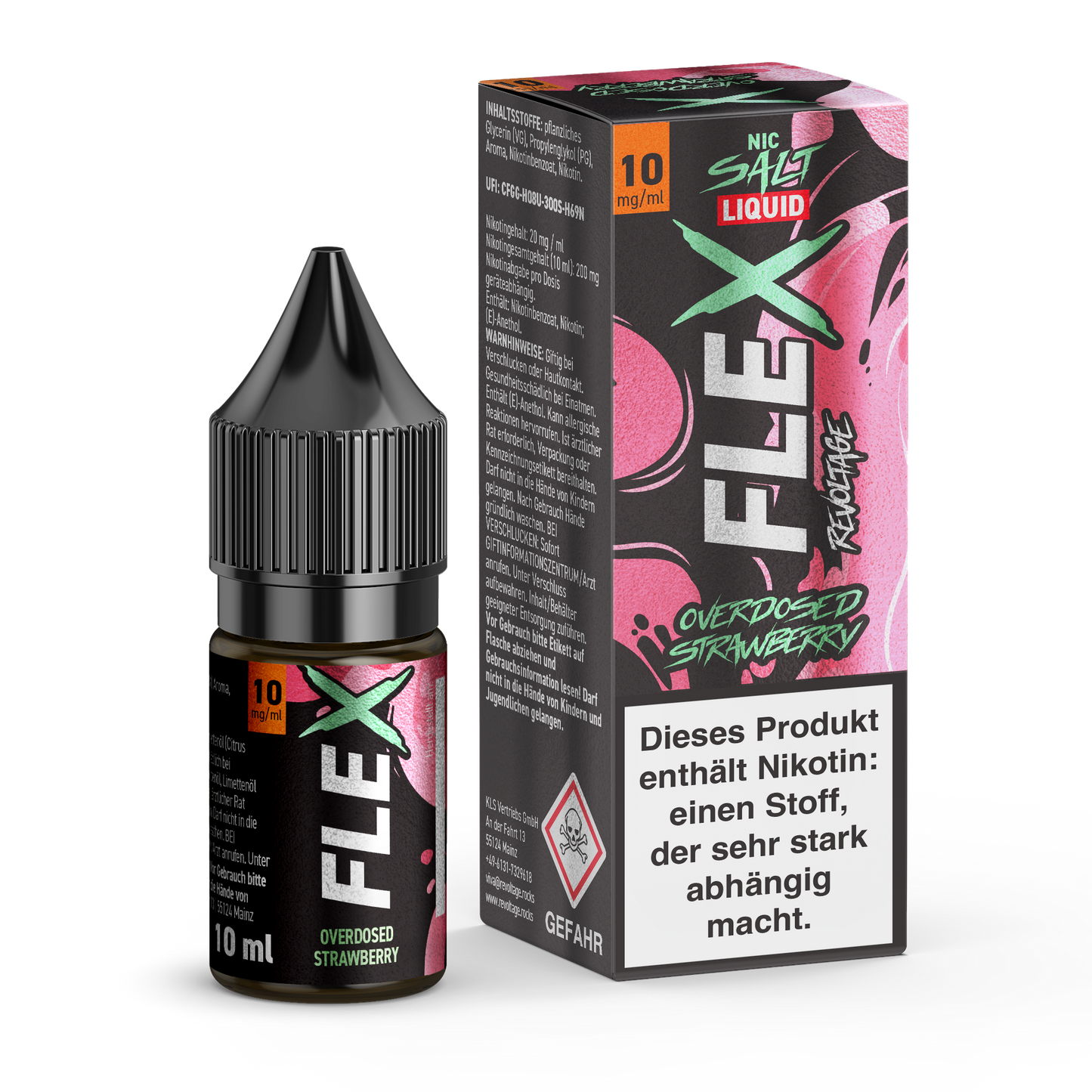 Revoltage FLEX Overdosed E-Liquid Serie - revoltage.rocks