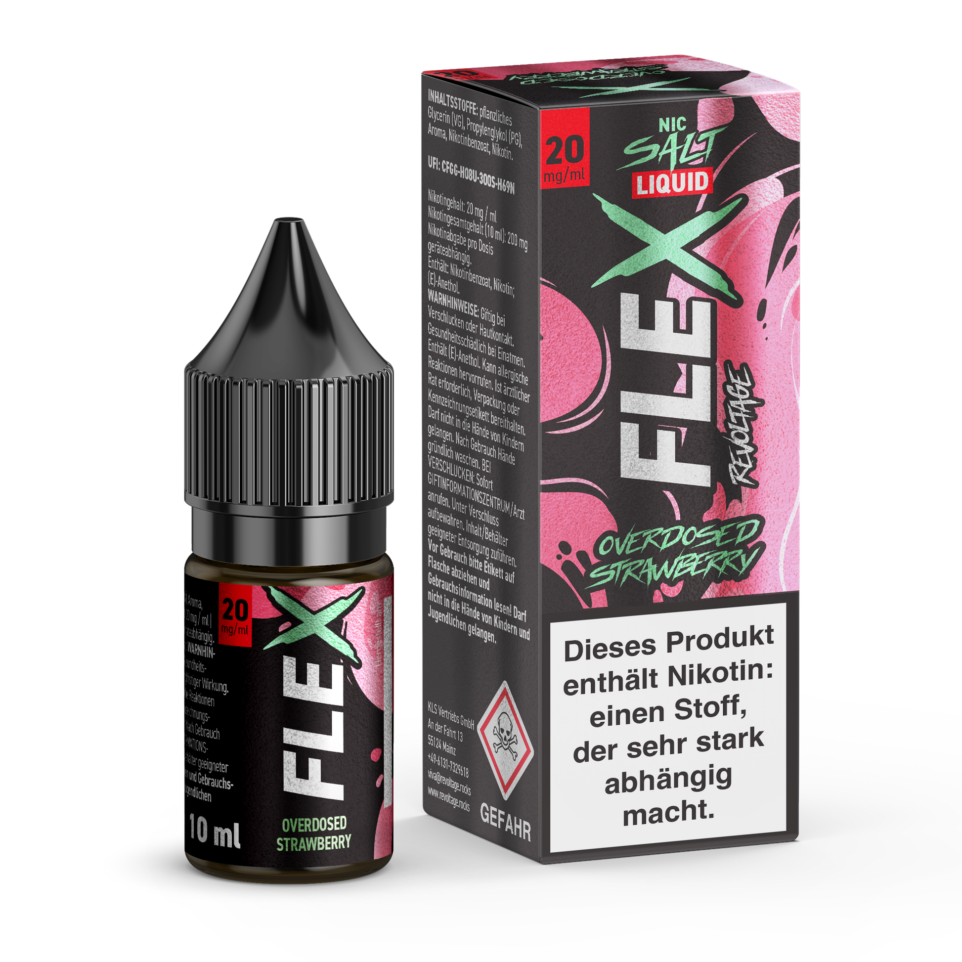 Revoltage FLEX Overdosed E-Liquid Serie - revoltage.rocks