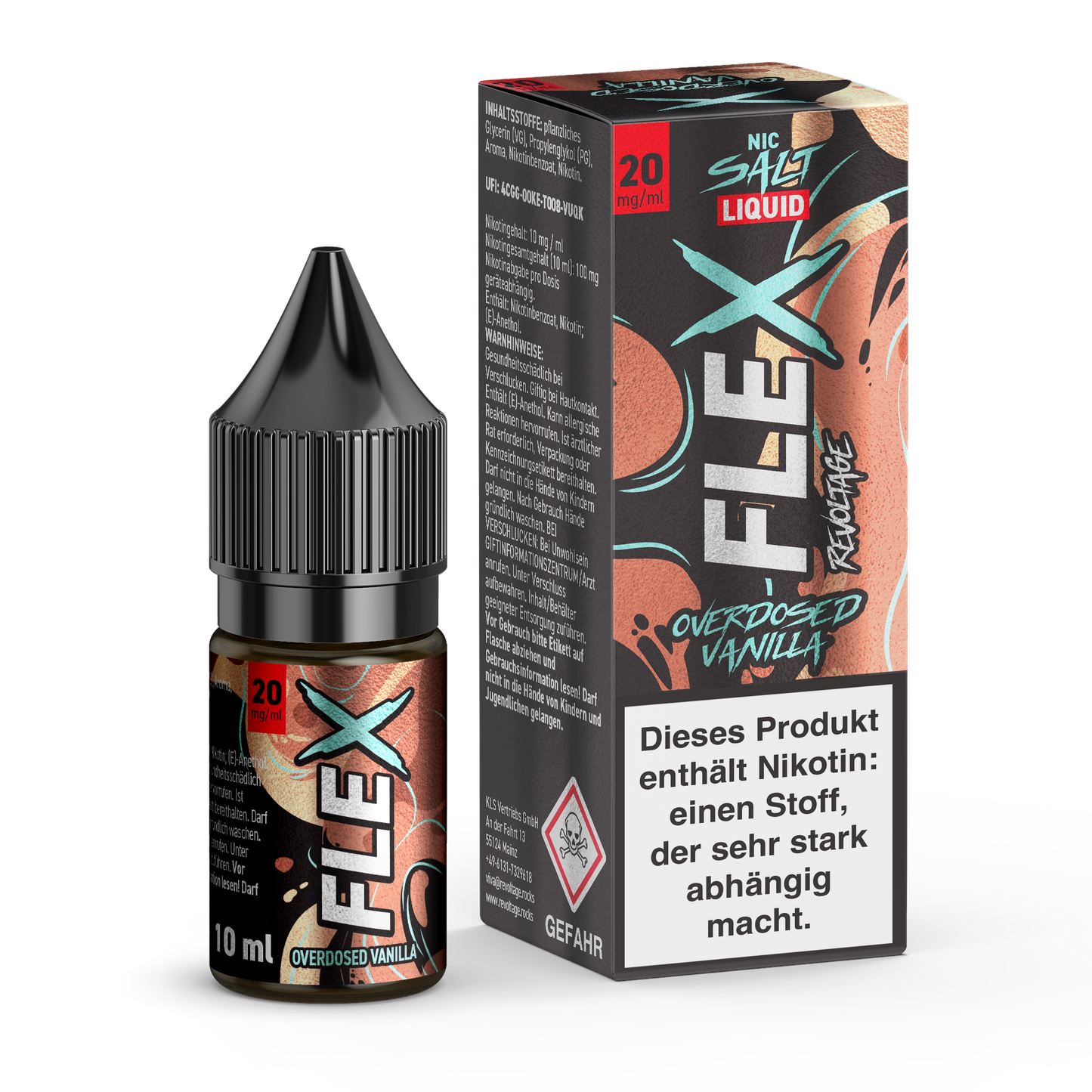 Revoltage FLEX Overdosed E-Liquid Serie - revoltage.rocks