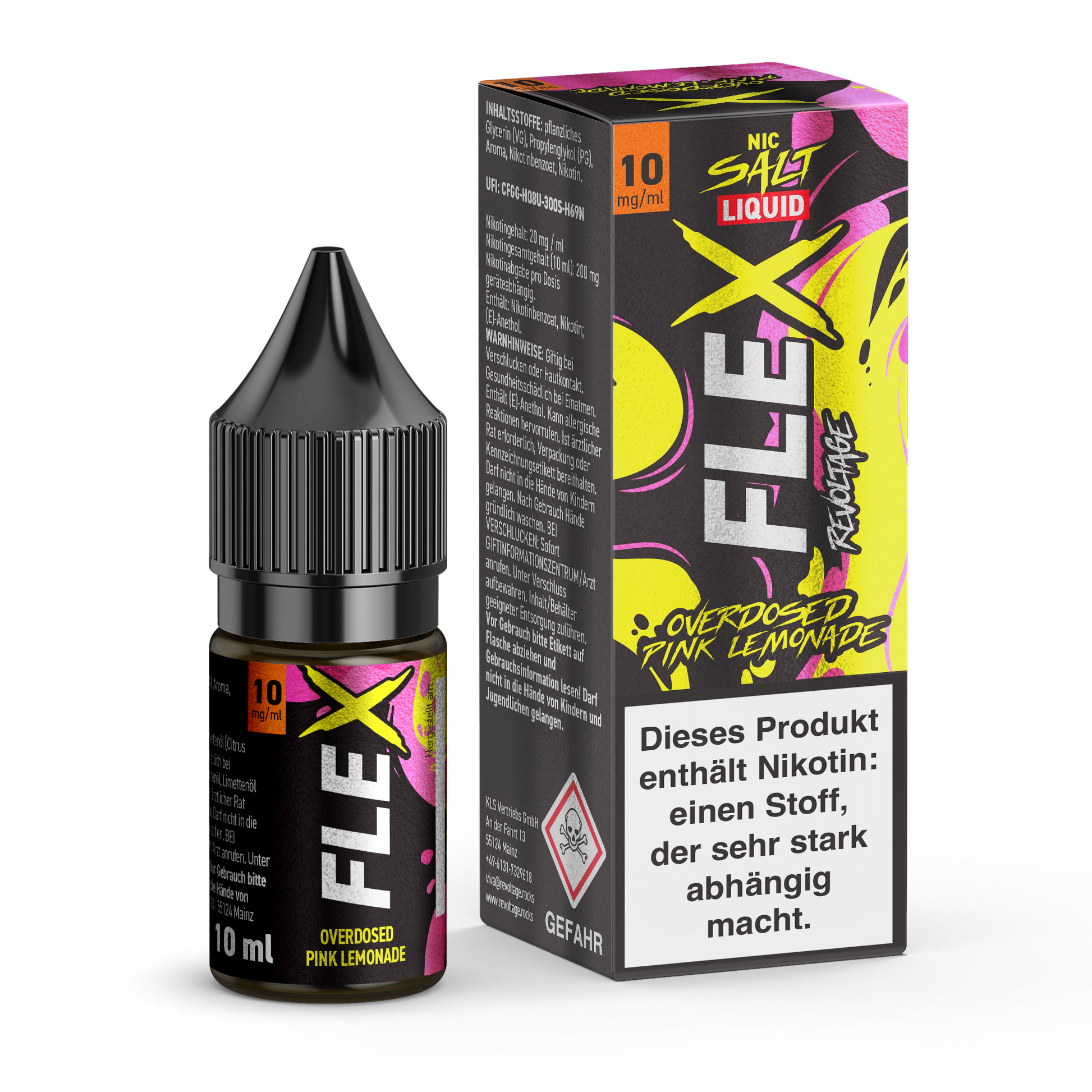 Revoltage FLEX Overdosed E-Liquid Serie - revoltage.rocks