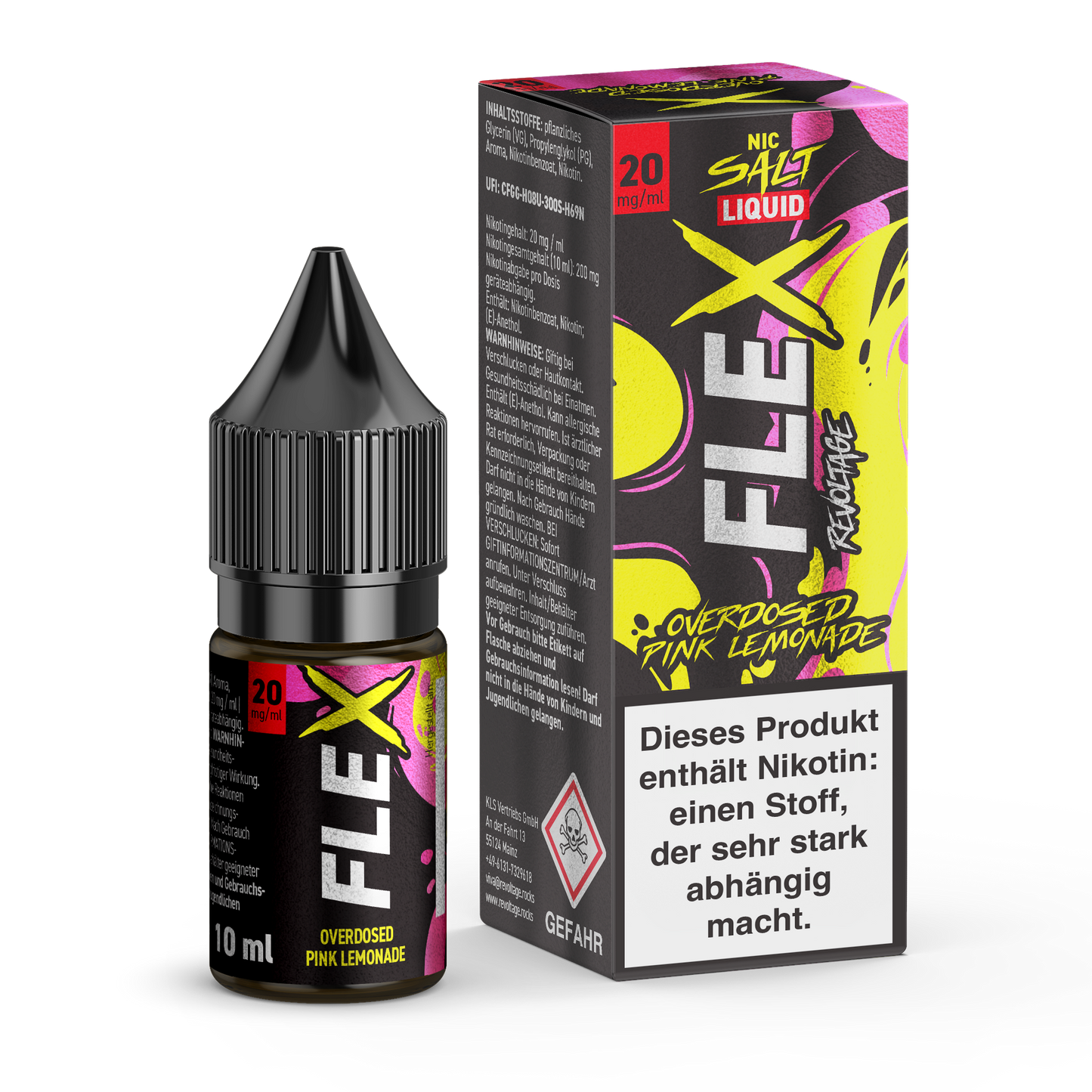 Revoltage FLEX Overdosed E-Liquid Serie - revoltage.rocks